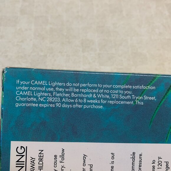 Club Camel 1992 Joe Camel Band Collector's Set Of 5 Cigarette Lighters VTG - Picture 7 of 10